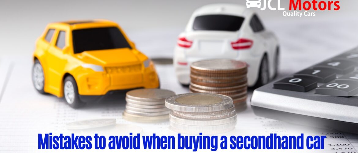 Mistakes to avoid when buying a  secondhand car